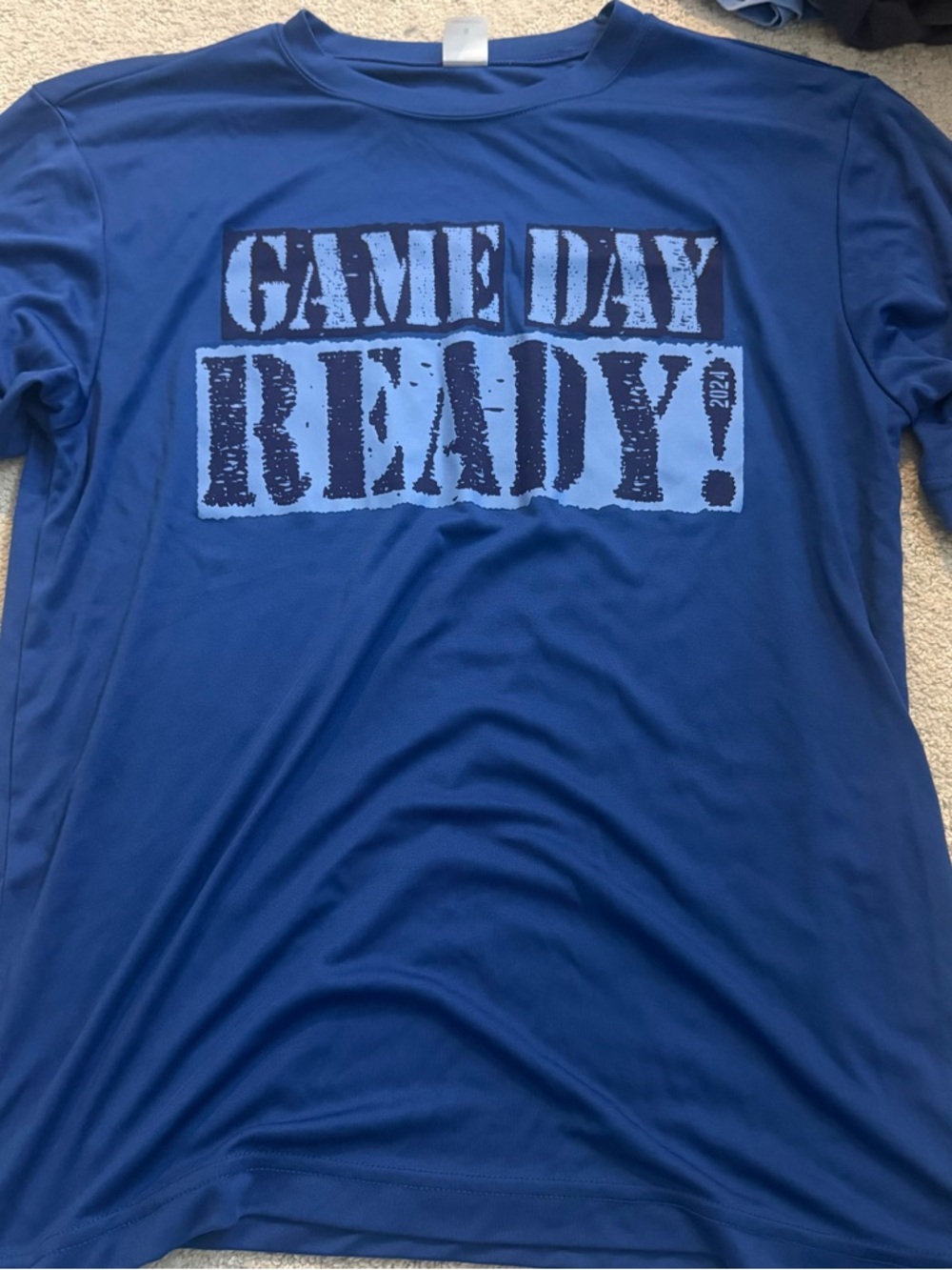 Sport-Tek Royal Blue 'Game Day Ready' Short Sleeve Tee